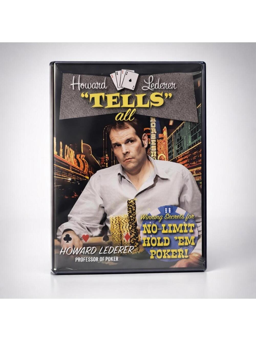 Howard Lederer 'Tells' All - Winning Secrets for No-Limit Hold 'Em Poker DVD
